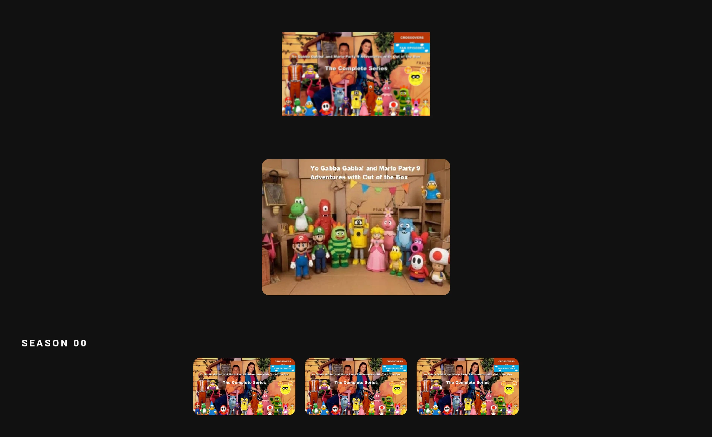 Yo Gabba Gabba! and Mario Party 9 Adventures with Out of the Box by @lindse212