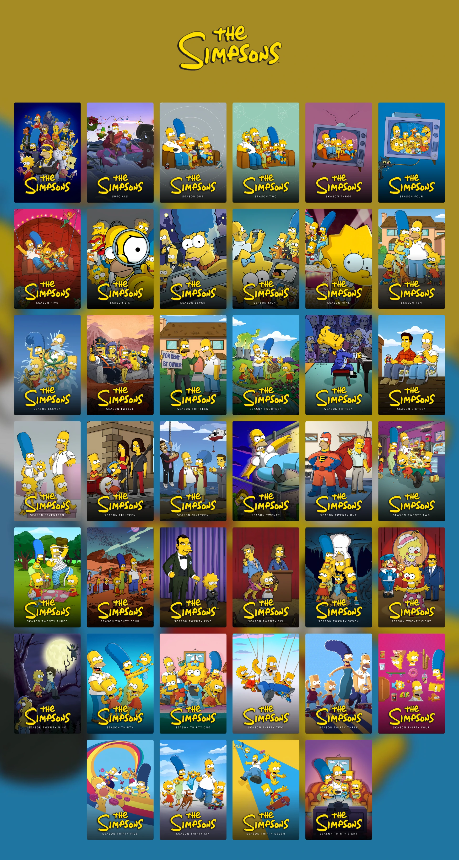 The Simpsons by @pejamas